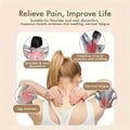Electric Neck Shoulder Massager Wireless Trapezius Muscles Back Massage Pillow Cervical Back Massage Shawl for Parents Gifts
